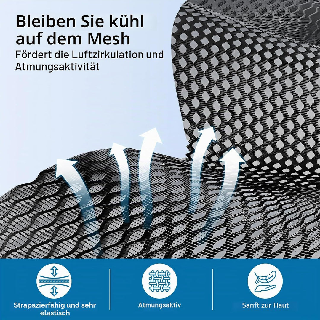 ALFORDSON Ergonomischer Büro-Schreibtischstuhl, Computerstuhl mit dynamischer Lordosenstütze, neigba