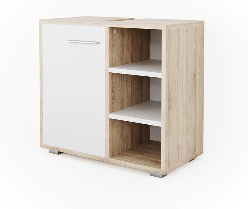 Vicco Waschbeckenunterschrank Perry, Sonoma, 60 x 55.6 cm Sonoma 60x55,6x31 cm, Sonoma 60x55,6x31 cm