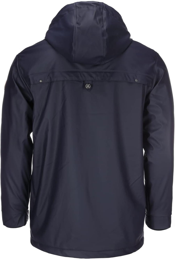 Dry Fashion Herren Regenjacke Bergen - Herrenjacke Regenmantel Männer Jacke Gefüttert Winddicht Wass
