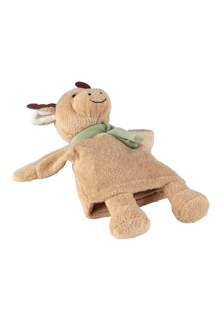 Sterntaler Handpuppe Elch - weiches Kinder Spielzeug zum Puppentheater, Erzählen, Kuscheln & Sprachf