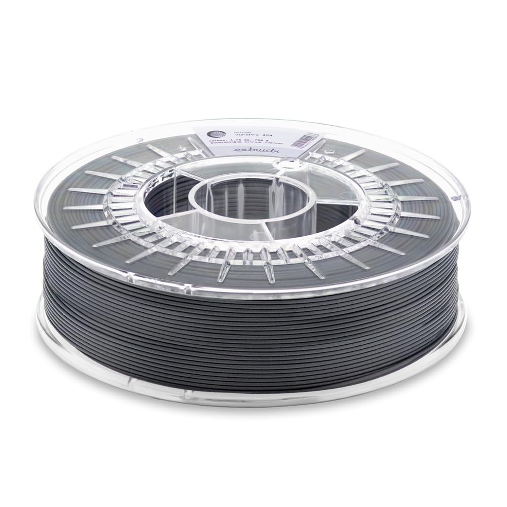 extrudr® DuraPro ASA ø1.75mm (2.0kg) CF (CARBON FASER) - 3D Drucker Filament - Made in Austria Carbo