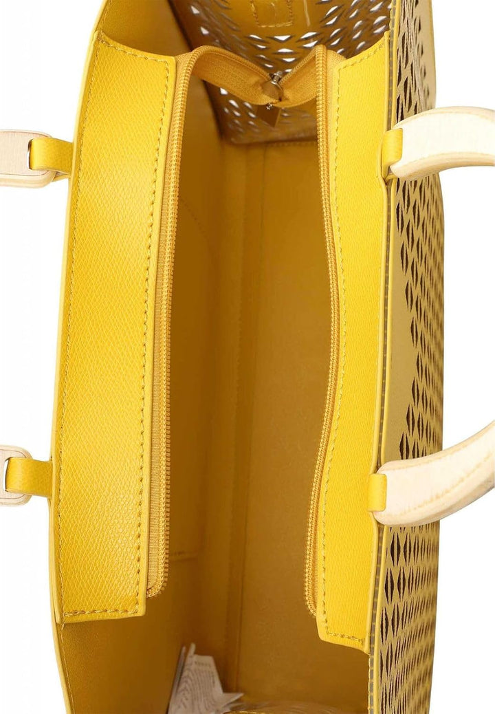 Tamaris Shopper Lavinia 32091 Damen Handtaschen Mustermix Einheitsgrösse Gelb, Einheitsgröß