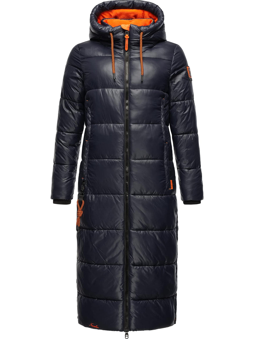 Navahoo Damen Warmer Winter Steppmantel mit Kapuze Schmuseengel XS-XXL XXL Navy, XXL Navy