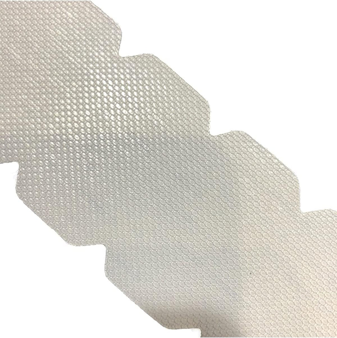 Schutzfolie für Padelschläger, transparent, 2 Stück, mit Aufkleber, Padelschläger, transparent, geza