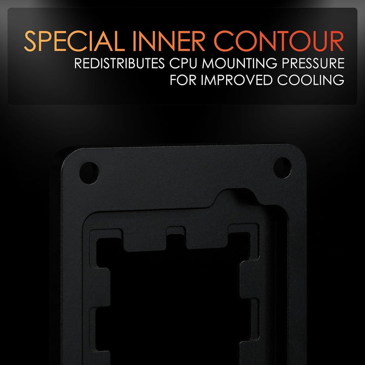 Thermal Grizzly AM5 Contact Sealing Frame - Kombination aus Contact Frame & CPU Guard - Optimiert di
