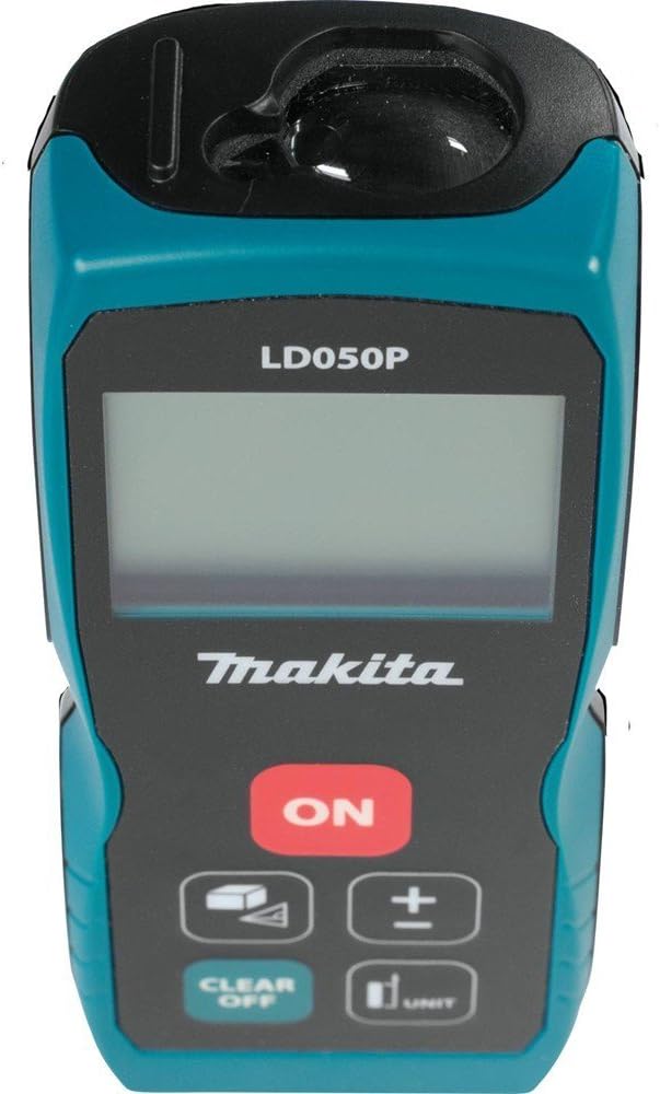 Makita Entfernungsmesser LD050P: 40m Messbereich, +/- 2mm Genauigkeit, Schwarz, Metall, IP54, Rangef