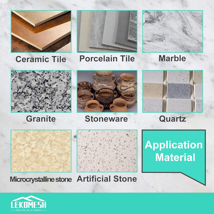 Diamant Fasenfräser 2-35mm LEKOMESH - Diamant Senksenker mit zum Formen Vorhandener Löcher Feinstein