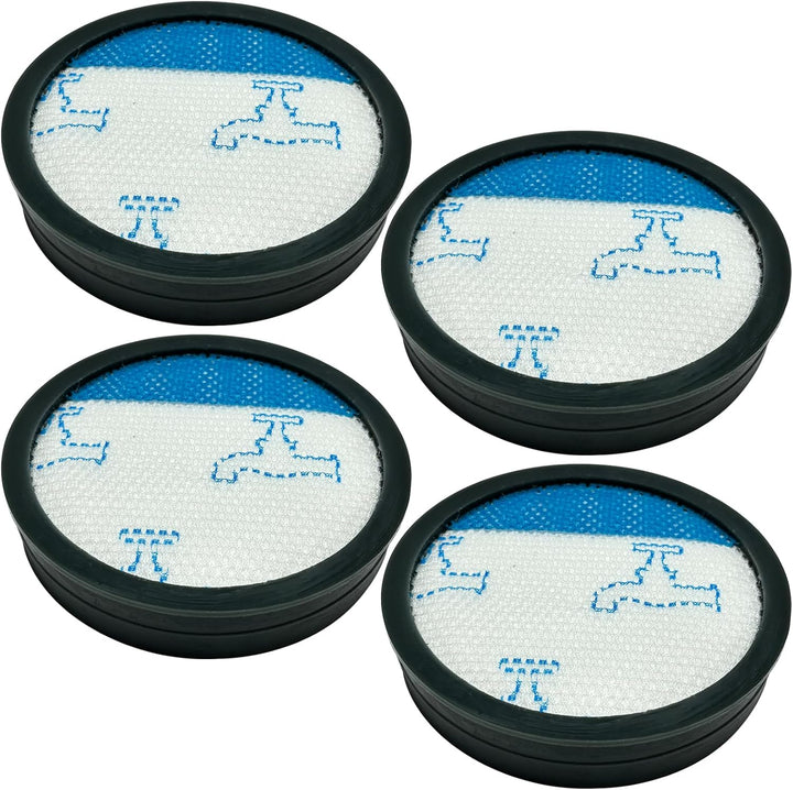 4er Pack Schaumstofffilter für Rowenta Powerline Extreme Cyclonic RH8133, RH8147, RH8155, RH8165