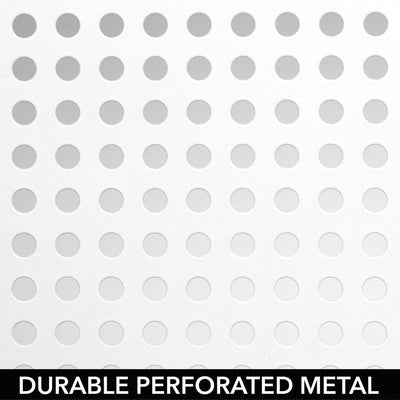 mDesign 4er-Set Regaleinsatz für Küchenschrank – praktische Geschirrablage aus Metall für mehr Abste