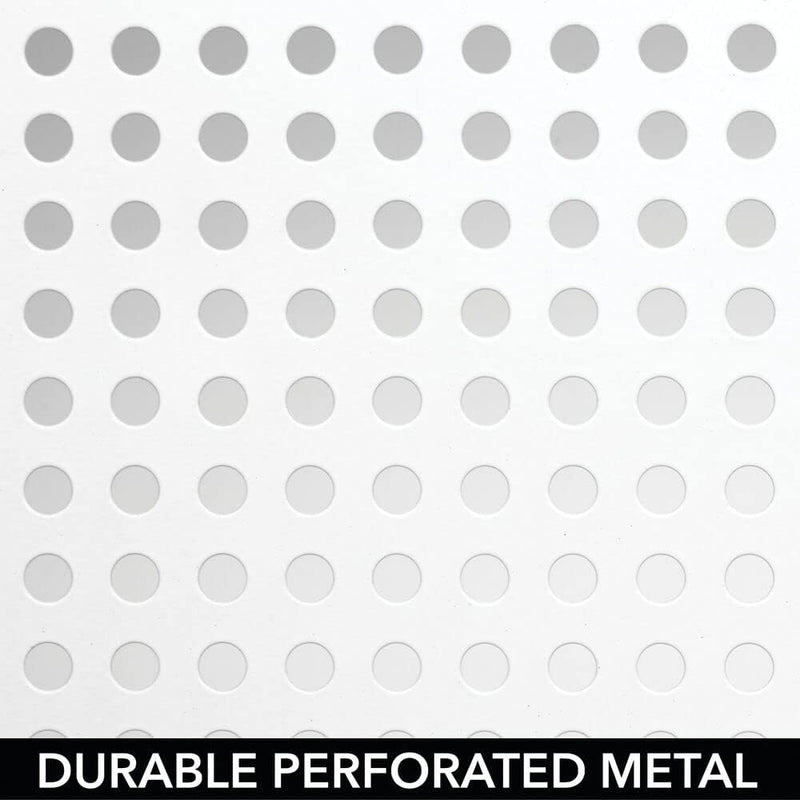 mDesign 4er-Set Regaleinsatz für Küchenschrank – praktische Geschirrablage aus Metall für mehr Abste