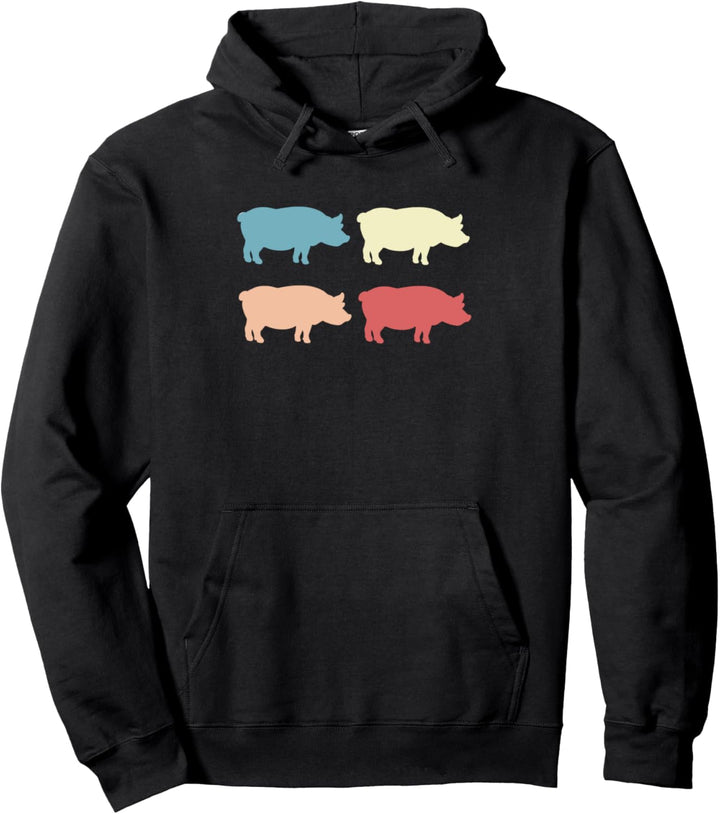 Schweine Schwein Pullover Hoodie