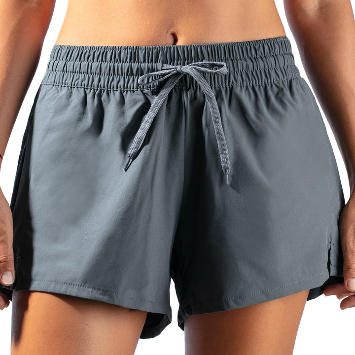 Kanu Surf Damen Boardshorts 38 Darren Dunkelgrau Einfarbig, 38 Darren Dunkelgrau Einfarbig