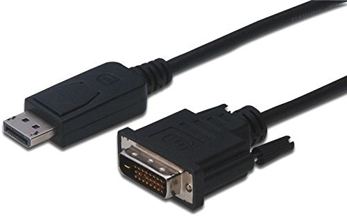 Ecoline AK1257 Display Port Cable STDVI-D ST 2 m AWG 28 UL Certified CU