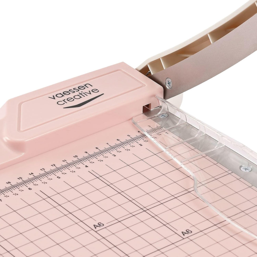 Vaessen Creative Hebelschneider 30cm Offwhite (Rosa)