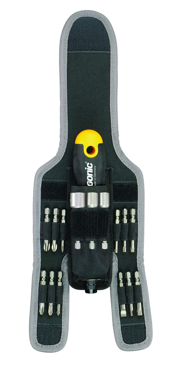 Felo ERGONIC K Gürteltasche 16-tlg. | SL/PH/PZ/TORX/ND, 16-tlg.