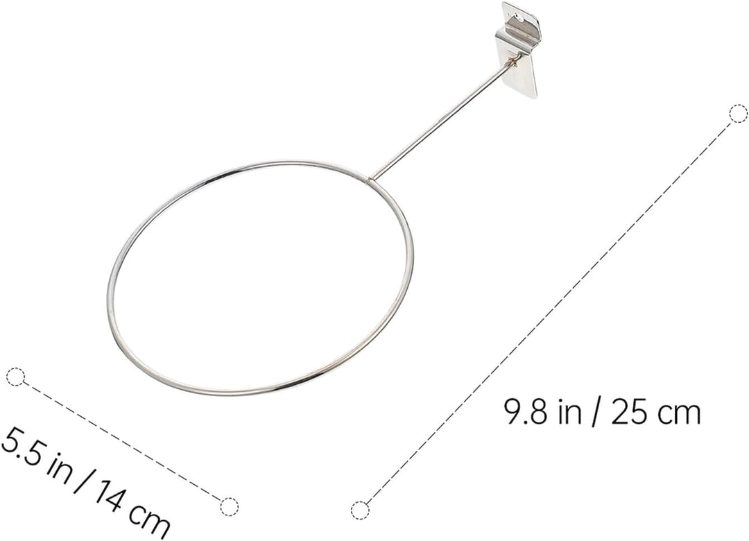 TOYANDONA 6 Stück Basketball Aufbewahrungsregal Metall Wandmontierter Basketbälle Halter Stabiler Ba