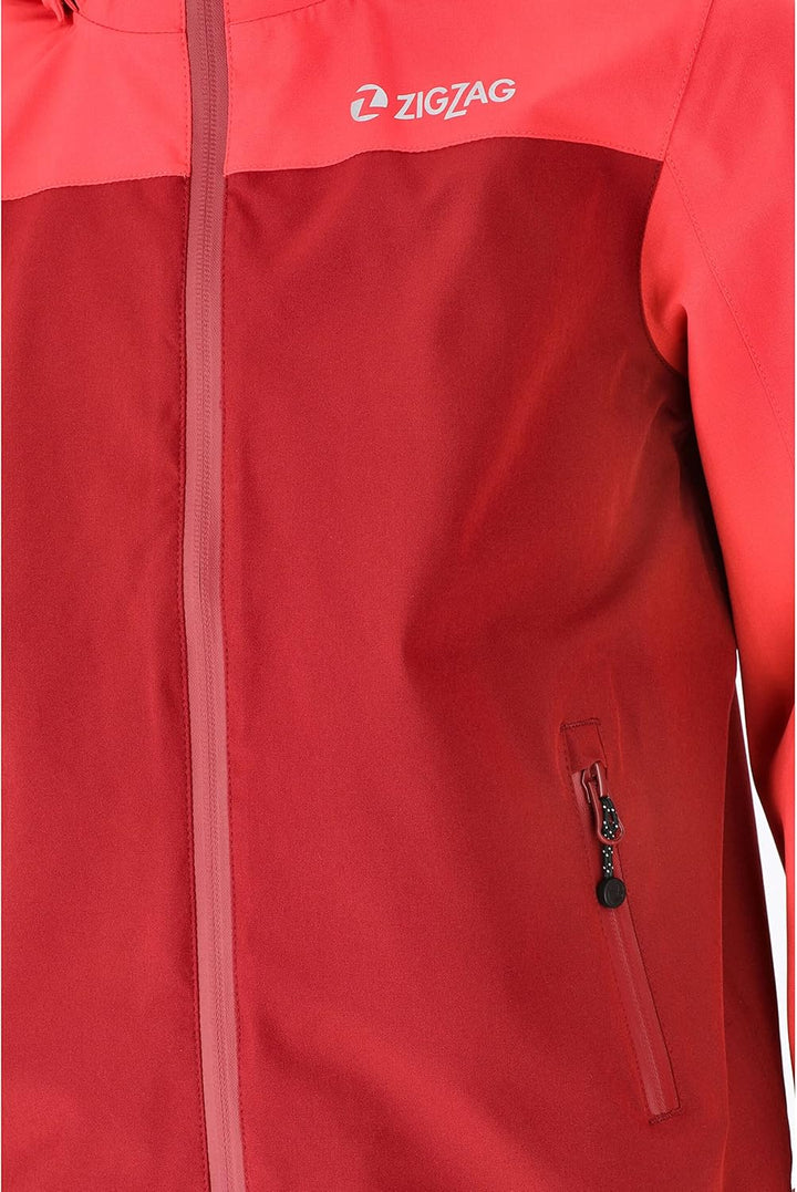 ZIGZAG Kinder Funktionsjacke Bloomer 98 4120 Biking Red, 98 4120 Biking Red