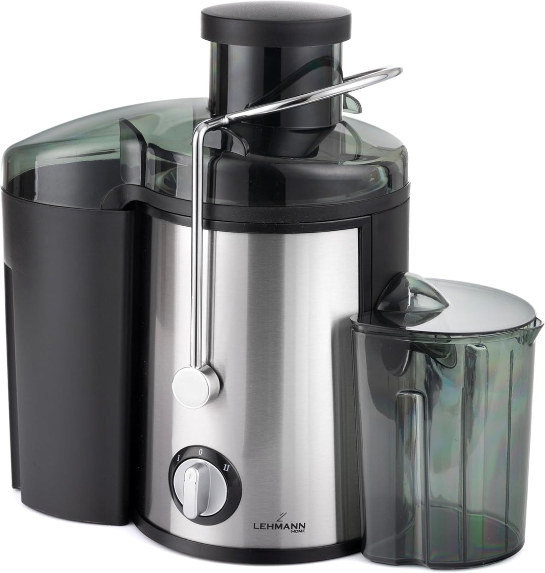 LEHMANN Entsafter, Schnelle Saftzubereitung, 2 Geschwindigkeitsstufen, elektrische Saftpresse aus Ed