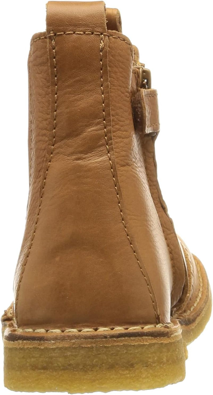 Bisgaard Unisex Kinder Nori Chelsea Boots 24 EU Cognac, 24 EU Cognac