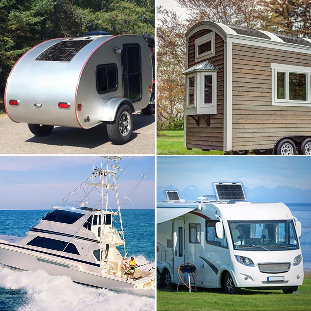 Renogy Extrem Flexibles, monokristallines Solarpanel. 50W Flexible