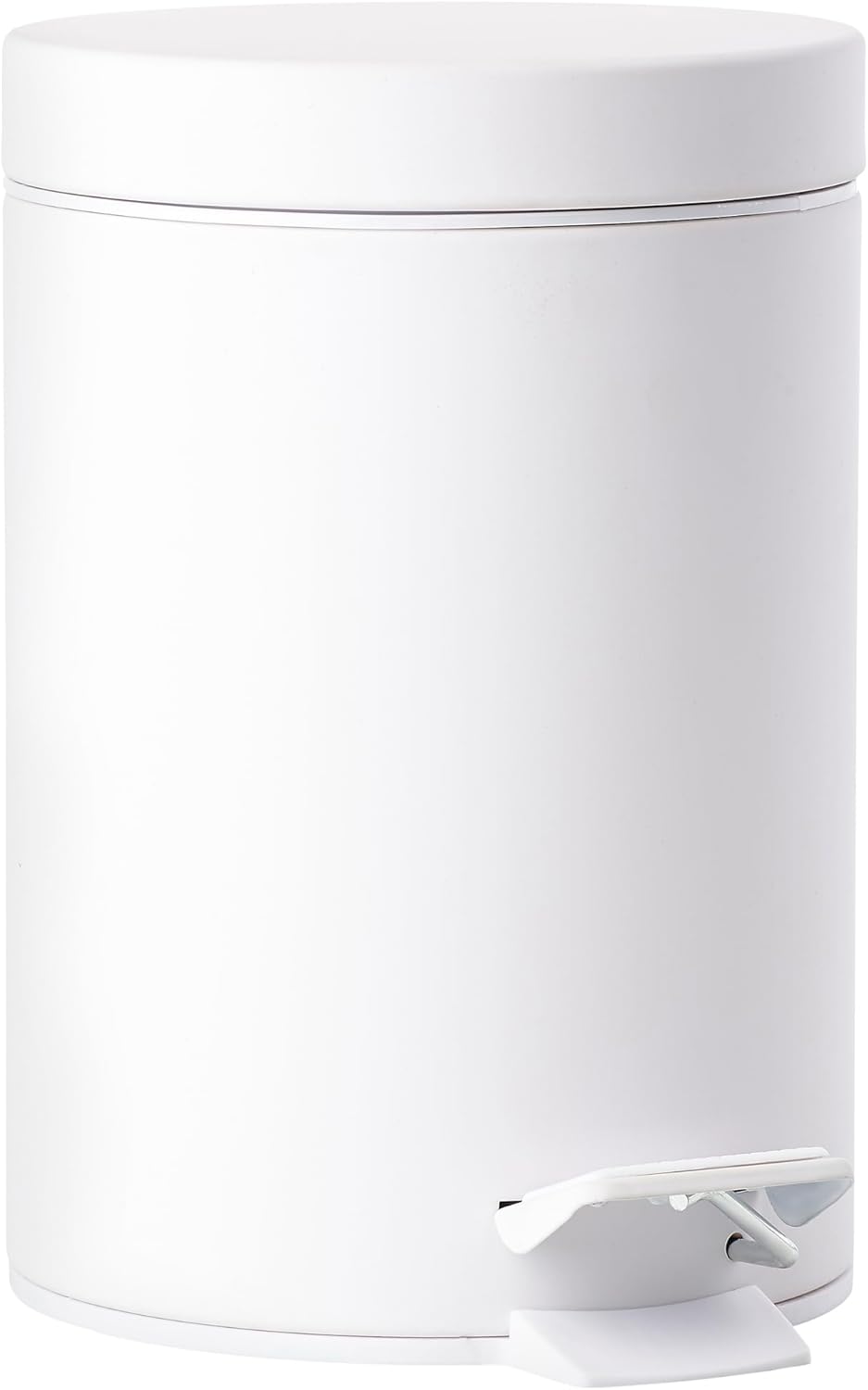 Zone Denmark Pedaleimer Mülleimer Abfalleimer, Solo Serie, 3 l, weiss White, White