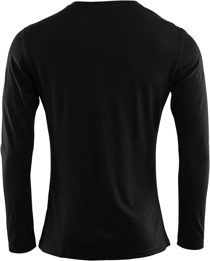Aclima LightWool Langarm Unterhemd Herren schwarz