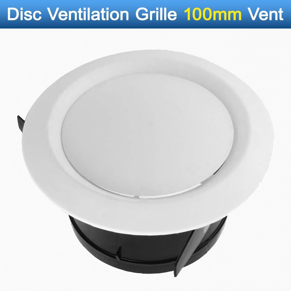 Scheibenlüftergitter, Riloer 75-200mm Befestigungsdurchmesser Einstellbare Scheibenlüfterkreis-Luftg