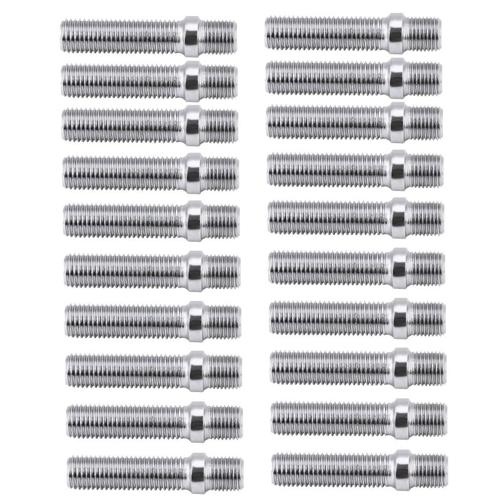E30 Lug Conversion Kit, 20 Stück Radschrauben Radbolzen M12 x 1,5 Erweiterter Radschrauben 12 x 50mm