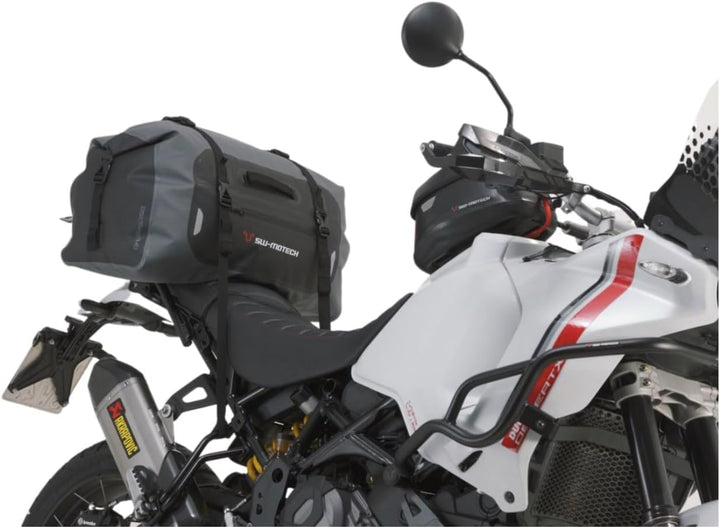 SW-Motech Drybag 350 Motorrad Hecktasche grau Motorradgepack Gepäcktasche 35 l. Grau/Schwarz, 35 l.