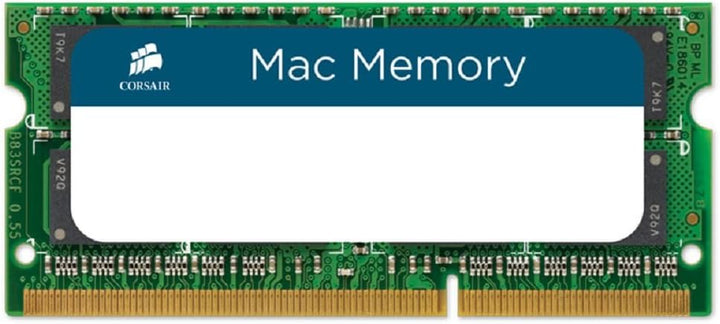 Corsair Mac Memory SODIMM 8GB (1x8GB) DDR3 1333MHz CL9 Speicher für Mac-Systeme, Apple-Qualifiziert