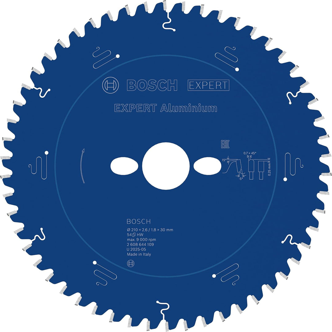 Bosch Accessories Bosch Professional 1x Kreissägeblatt Expert for Aluminium (für Aluminium, Sägeblat