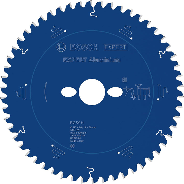 Bosch Accessories Bosch Professional 1x Kreissägeblatt Expert for Aluminium (für Aluminium, Sägeblat