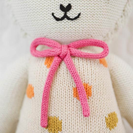 CUDDLE + KIND Lucy The Lamb Regular 20 "Handgestrickte Puppe - Erbstück Qualität, handgefertigt in P