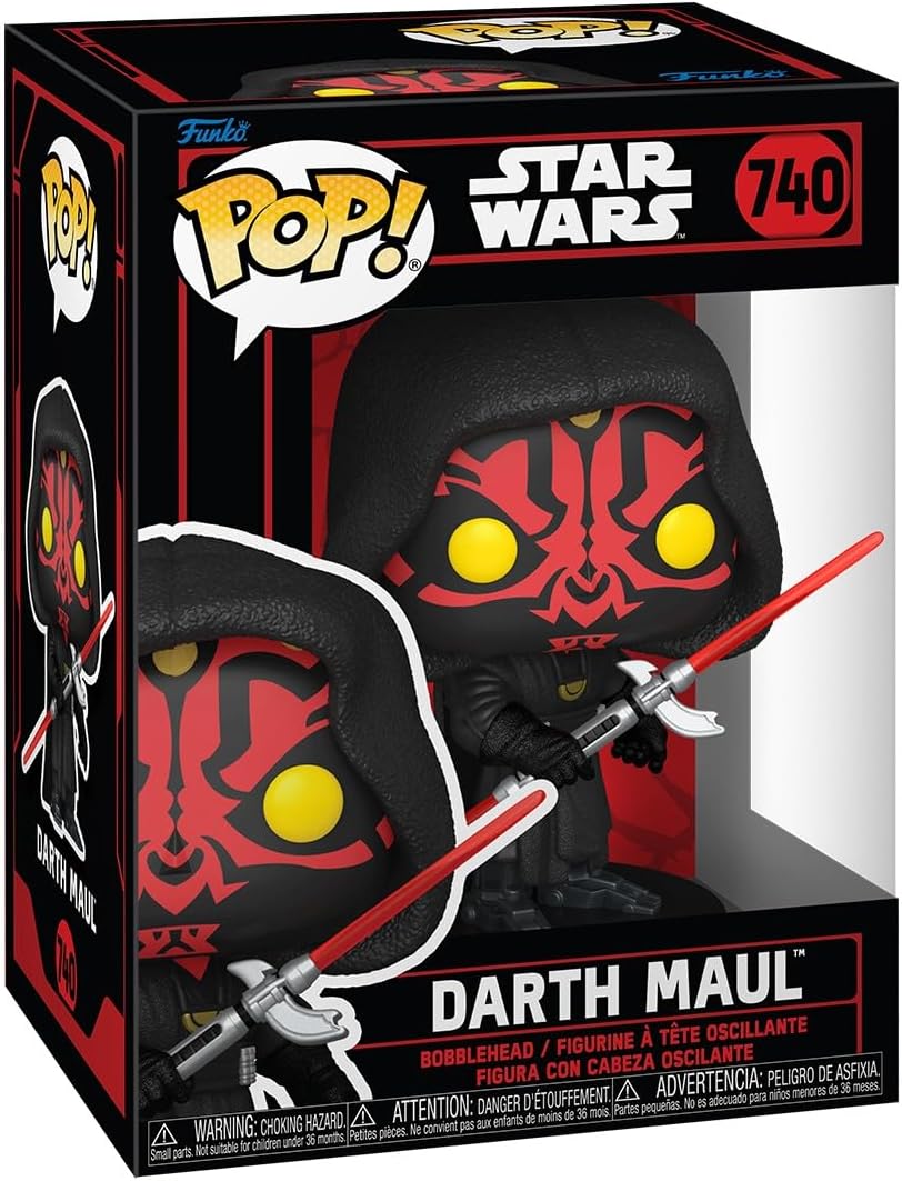 Funko Pop! Star Wars: Star Wars Darkside - Darth Maul - Vinyl-Sammelfigur - Geschenkidee - Offiziell