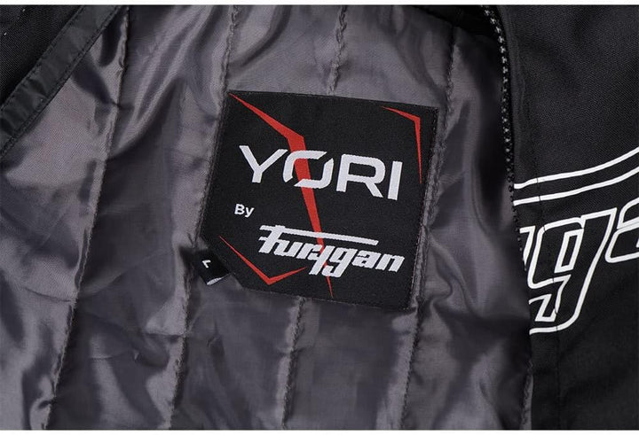 Furygan Unisex Yori Jack, noir/blanc