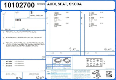 Ajusa 10102700 Zylinderkopfdichtungen