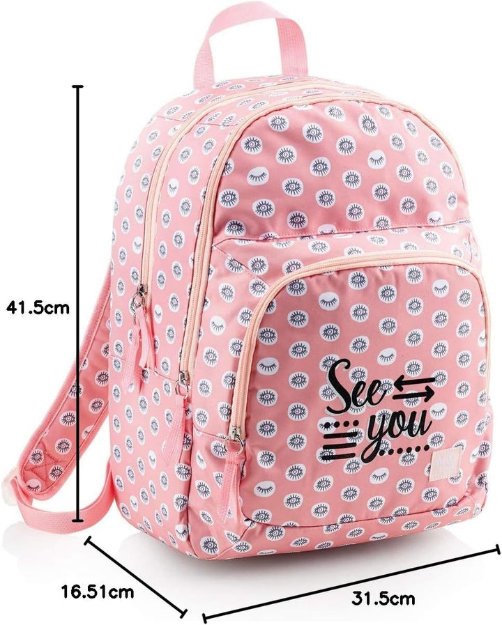 Miquelrius Miquelrius See You Kinder-Rucksack 42 Centimeters 23 Pink (Rosa) Pink (Rosa) 42 centimete