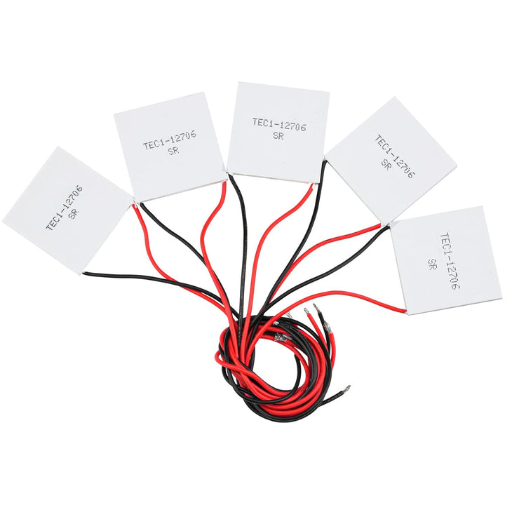 Diymore 5PCS Peltier Modul TEC1-12706 Kühlkörper Thermoelektrische Kühler Peltierelement 12V 6A 60W