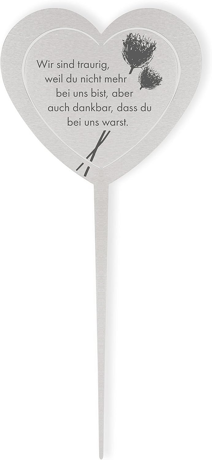 DOLORINO Grabstecker Herz &