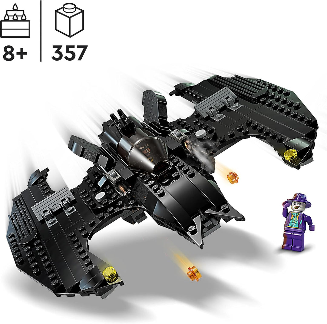 LEGO DC Batwing: Batman vs. The Joker, ikonisches Flugzeug-Spielzeug &amp; City Burger-Truck, Bauset mit