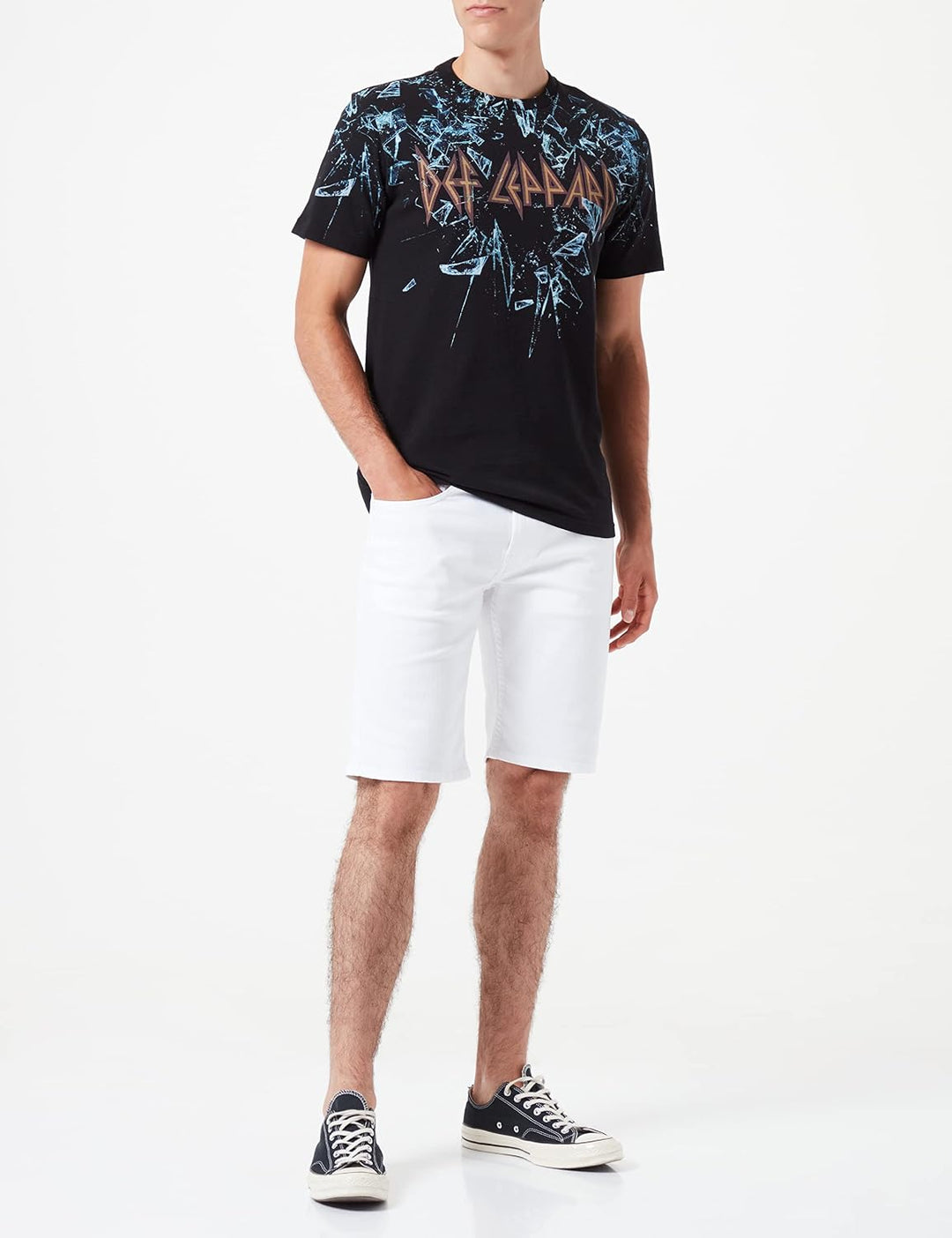Replay Herren T-Shirt XS 098 Black, XS 098 Black