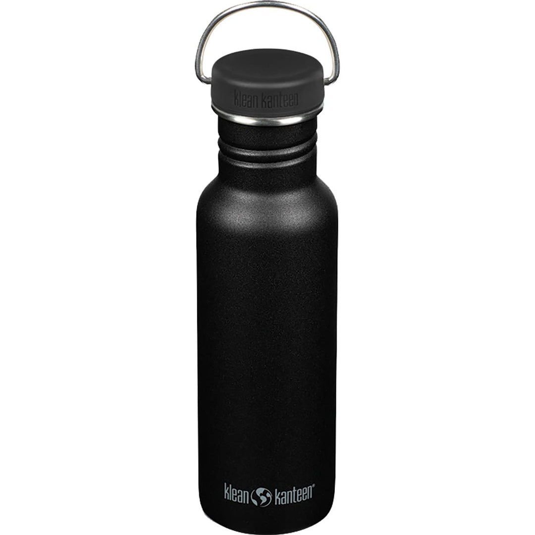 Klean Kanteen Unisex – Erwachsene Klean Kanteen-1009193 Flasche, Black, One Size Schwarz, Schwarz