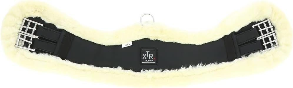 Kurzer Pferdegurt aus synthetischem Schaffell Norton XTR
