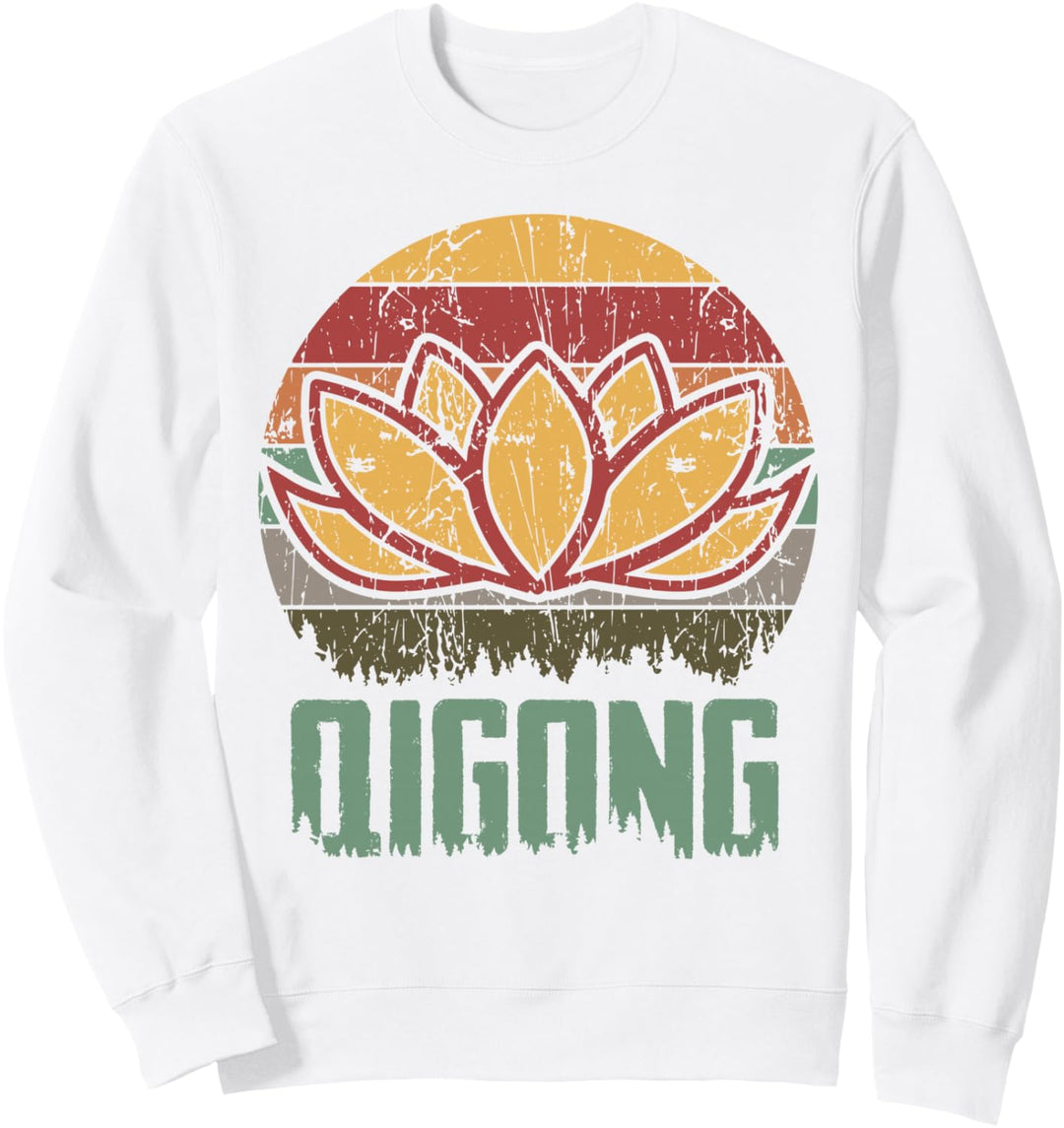 Qigong Retro Kleidung Chi Gong Quigong Chigong Yin Yang Sweatshirt