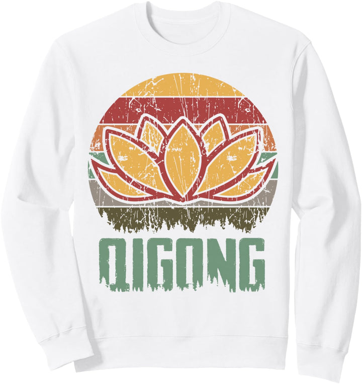 Qigong Retro Kleidung Chi Gong Quigong Chigong Yin Yang Sweatshirt
