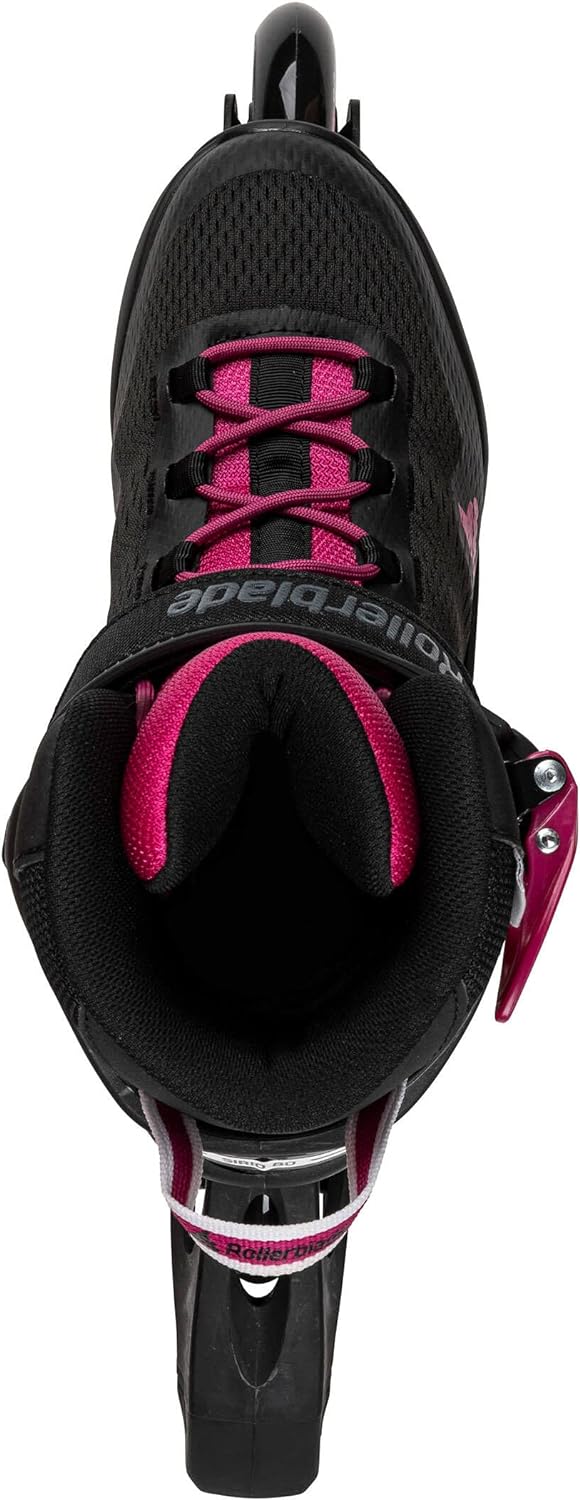 Rollerblade Damen Sirio 80 Inlineskate 275 Black/Raspberry, 275 Black/Raspberry