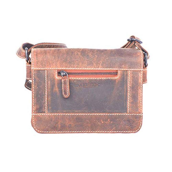 Arrigo Schoudertas Schultertasche Braun (Cognac), Braun (Cognac)