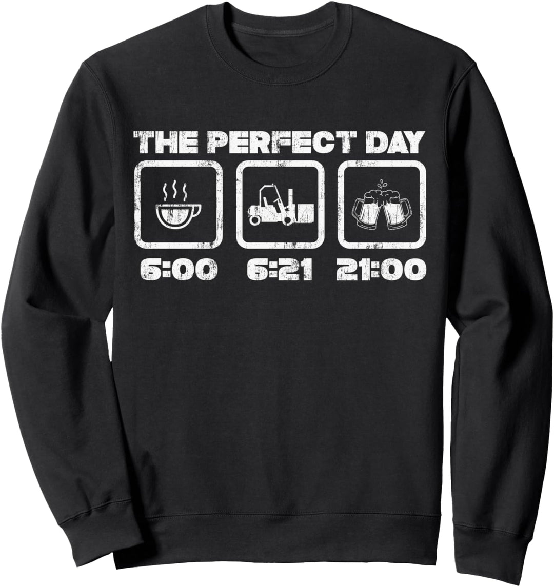 Staplerfahrer Hubwagen Lagerist - Logistik Gabelstapler Sweatshirt