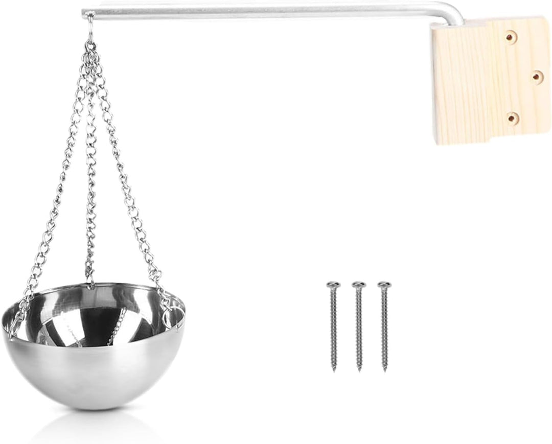 Gugxiom Saunaschale, Schale für ätherische Öle, Saunaschale aus Edelstahl, Saunazubehör, Aromatherap