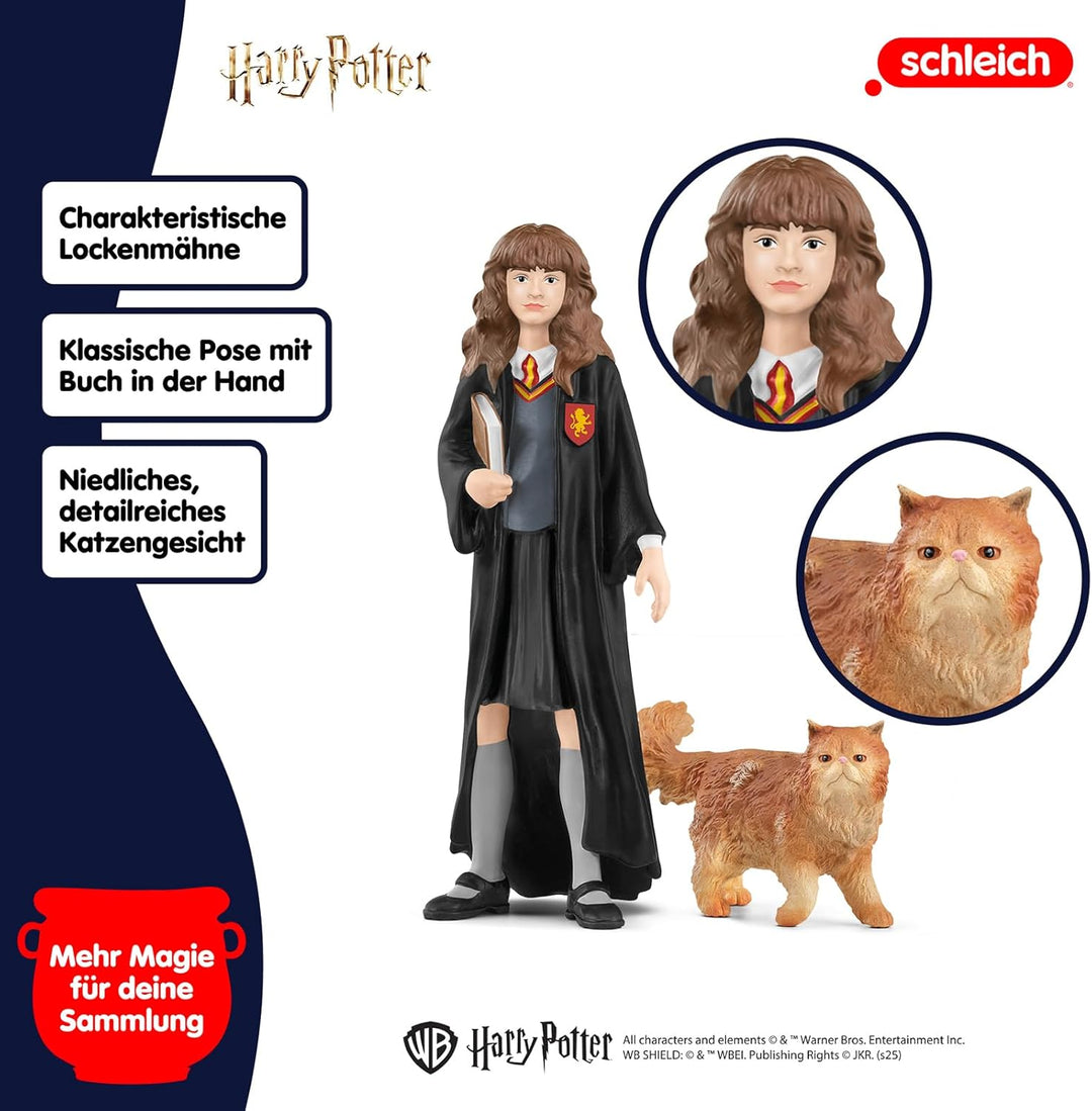 SCHLEICH 42635 Hermine Granger & Krummbein, ab 6 Jahren, Harry Potter - Spielfigur, 3 x 3 x 10 cm, S